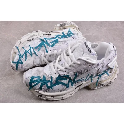 Balenciaga Runner Kith Four.Color 7.0 "White Blue" фото № 6