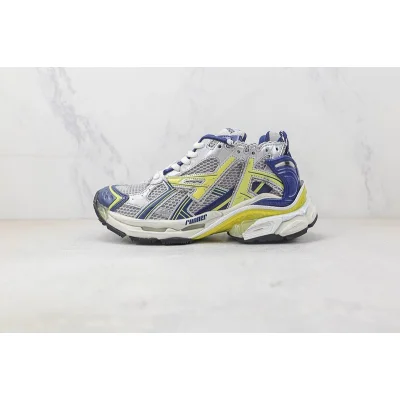Balenciaga Runner "Silver Grey/Navy Blue/Yellow" фото № 2