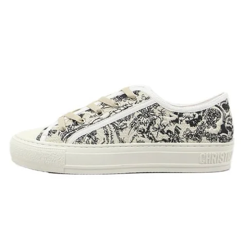 Dior Platform Sneaker "White/Black"