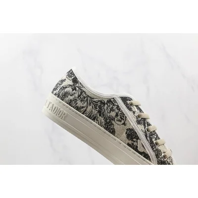 Dior Platform Sneaker "White/Black" фото № 4