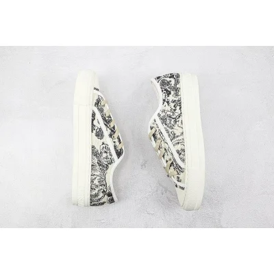 Dior Platform Sneaker "White/Black" фото № 6