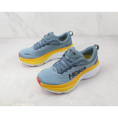 Hoka One One Running Bondi 8 "Blue/Yellow/White" фото № 5