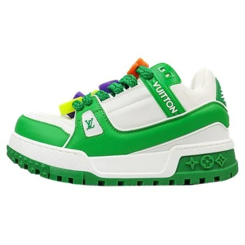 Louis Vuitton LV Trainer Maxi "White/Green"