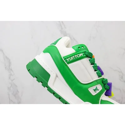 Louis Vuitton LV Trainer Maxi "White/Green" фото № 4 Louis Vuitton LV Trainer Maxi "White/Green" фото № 4