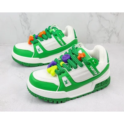 Louis Vuitton LV Trainer Maxi "White/Green" фото № 5 Louis Vuitton LV Trainer Maxi "White/Green" фото № 5