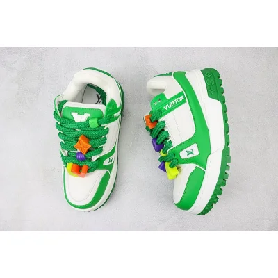 Louis Vuitton LV Trainer Maxi "White/Green" фото № 6 Louis Vuitton LV Trainer Maxi "White/Green" фото № 6