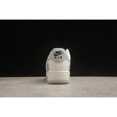 Nike Air Force 1 Low "Blue Flower/Grey/White" фото № 5 Nike Air Force 1 Low "Blue Flower/Grey/White" фото № 5
