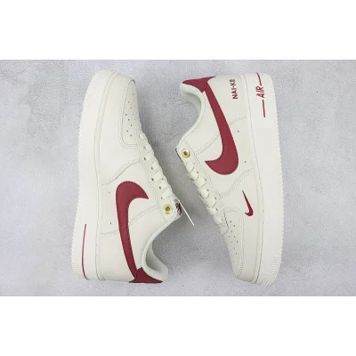 Nike Air Force 1 Low "NAI-KE Burugundy" фото № 6