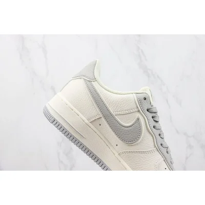 Nike Air Force 1 Low 40th Anniversary "Off White/Grey/Perforated" фото № 3
