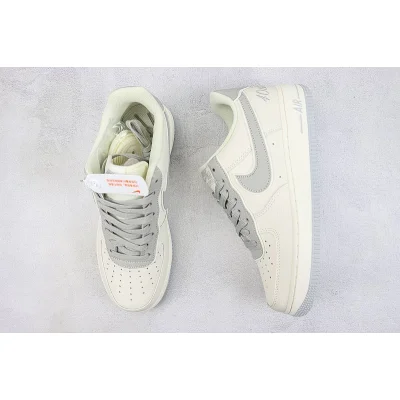 Nike Air Force 1 Low 40th Anniversary "Off White/Grey/Perforated" фото № 6
