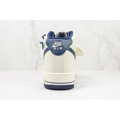 Nike Air Force 1 Mid "Wheat White/Navy Blue" фото № 9 Nike Air Force 1 Mid "Wheat White/Navy Blue" фото № 9