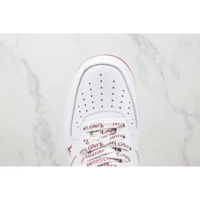Louis Vuitton x Nike Air Force 1 Low "Burgundy/White" фото № 4 Louis Vuitton x Nike Air Force 1 Low "Burgundy/White" фото № 4