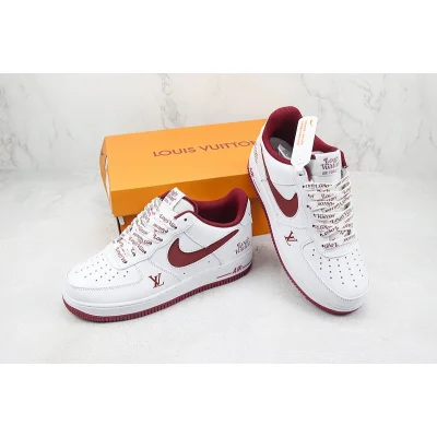 Louis Vuitton x Nike Air Force 1 Low "Burgundy/White" фото № 7 Louis Vuitton x Nike Air Force 1 Low "Burgundy/White" фото № 7