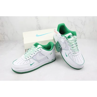 Off-White x Nike Air Force 1 Low "White/Wild Basil" фото № 7