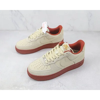 Nike Air Force 1 07 Low "SE Beige/White/Brown" фото № 5