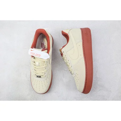 Nike Air Force 1 07 Low "SE Beige/White/Brown" фото № 7