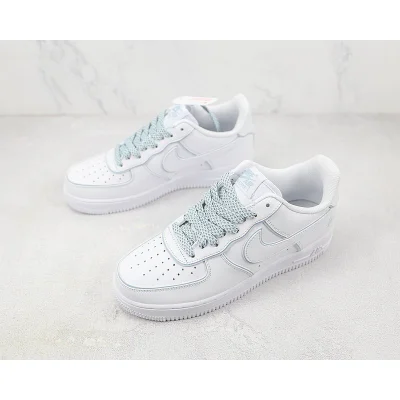 Nike Air Force 1 Low 07 "Triple White Stussy" фото № 5