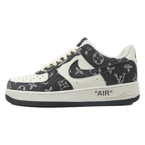 Louis Vuitton x Nike Air Force 1 07 Low "Black/White"
