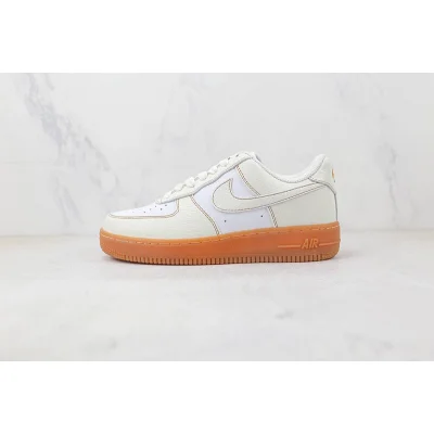Nike Air Force 1 Low "Ivory/Orange" фото № 2