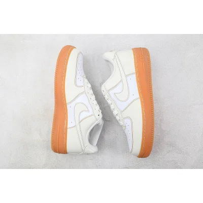 Nike Air Force 1 Low "Ivory/Orange" фото № 6