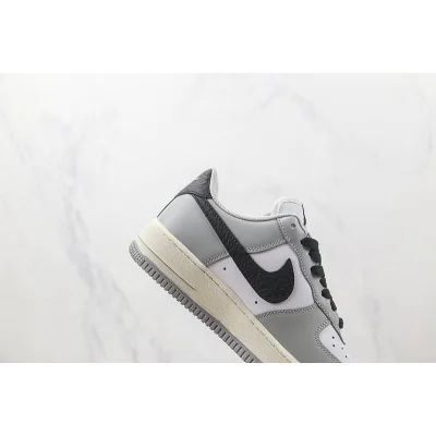 Nike Air Force 1 Low 07 "Black/Grey" фото № 3