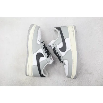 Nike Air Force 1 Low 07 "Black/Grey" фото № 6