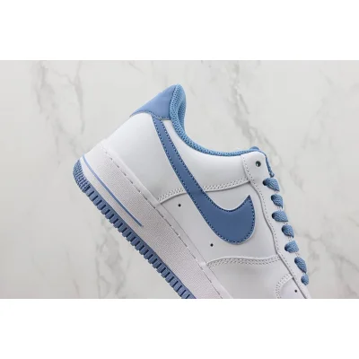 Nike Air Force 1 Low "White/Sea Blue" фото № 3