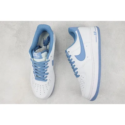 Nike Air Force 1 Low "White/Sea Blue" фото № 7