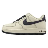 Nike Air Force 1 Low "Rice White/Black/Dark Purple"