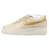 Nike Air Force 1 Low "Gold Swoosh/Beige"