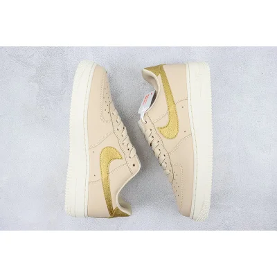 Nike Air Force 1 Low "Gold Swoosh/Beige" фото № 6