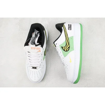 Kith x Nike Air Force 1 Low "White/Green/Yellow" фото № 7