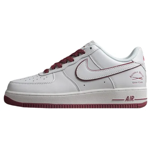 Nike Air Force 1 07 Low "Beverly Hills/White/Dark Red"
