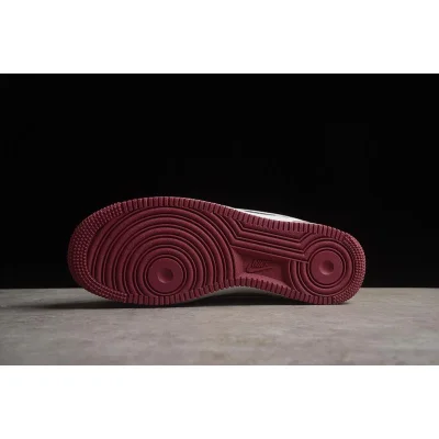 Nike Air Force 1 07 Low "Beverly Hills/White/Dark Red" фото № 9