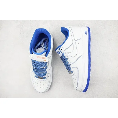 Nike Air Force 1 Low "White/Sapphire Blue" фото № 7 Nike Air Force 1 Low "White/Sapphire Blue" фото № 7