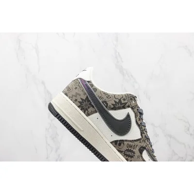 Nike Air Force 1 Low "Hacker Browm/Beige/White/Black" фото № 3
