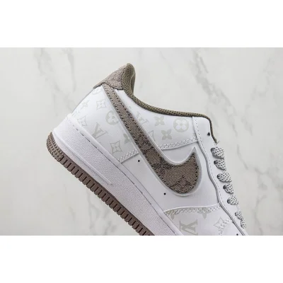 Louis Vuitton x Nike Air Force 1 Low "Night Elf/Dark Gray Denim" фото № 3