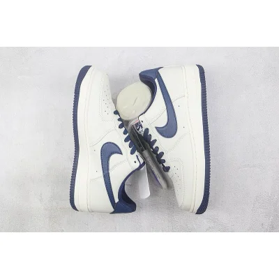 Nike Air Force 1 Low "White/Textured Blue" фото № 7
