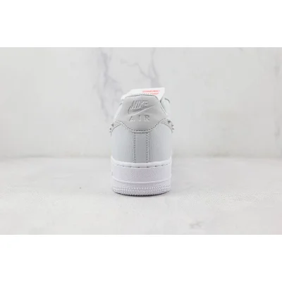 Nike Air Force 1 Low "Platinum/Pearl Swoosh" фото № 9