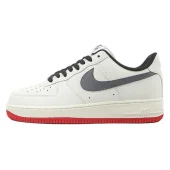 Nike Air Force 1 Low "Rice White/Black/Red"