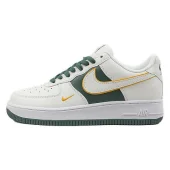 Nike Air Force 1 Low "White and Green/Little Gold Hook"