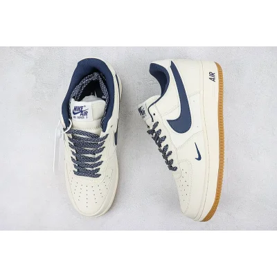 Nike Air Force 1 Low "Rice White/Cobalt" фото № 7