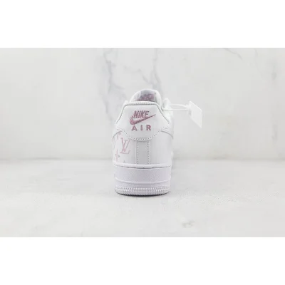 Nike Air Force 1 07 Low "White/Pink" фото № 9