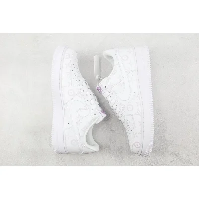 Nike Air Force 1 07 Low "White/Pink" фото № 6