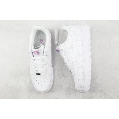 Nike Air Force 1 07 Low "White/Pink" фото № 7
