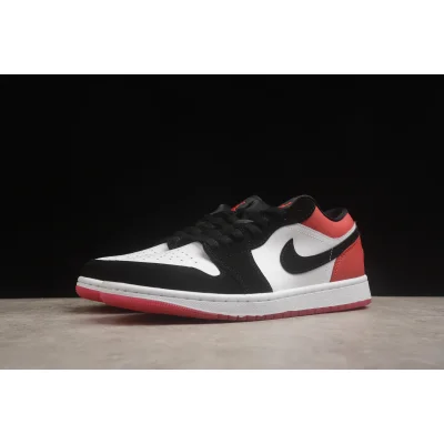 Nike Air Jordan 1 Low "Black Toe" фото № 9