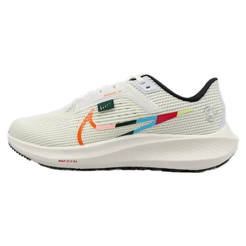 Nike Air Zoom Pegasus 40 "Multi-Color Swoosh/White"