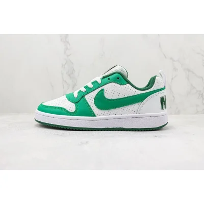 Nike Court Borough Low 2 "White/Pine Green" фото № 2
