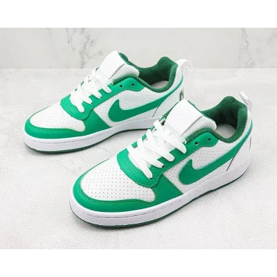 Nike Court Borough Low 2 "White/Pine Green" фото № 5