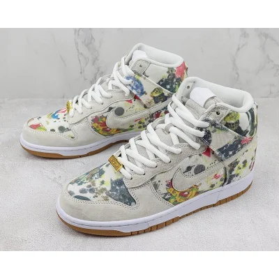 Supreme x Nike Dunk High "Rammellzee" фото № 5